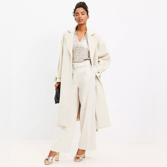 NWT Loft Trench Coat - Picture 2 of 4